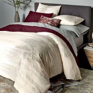 West Elm abstract ikat pillow case